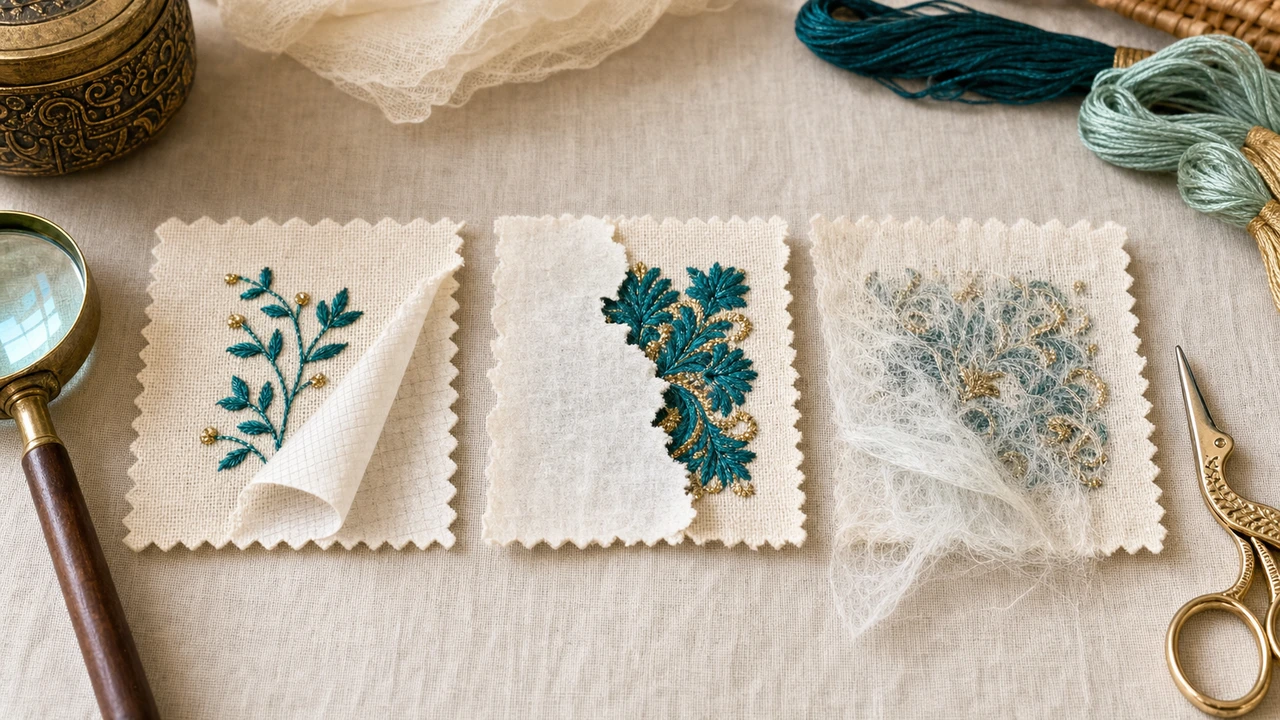 Embroidery Stabilizer Types: Cut-Away, Tear-Away, Wash-Away Compared — StitchPilot.ai