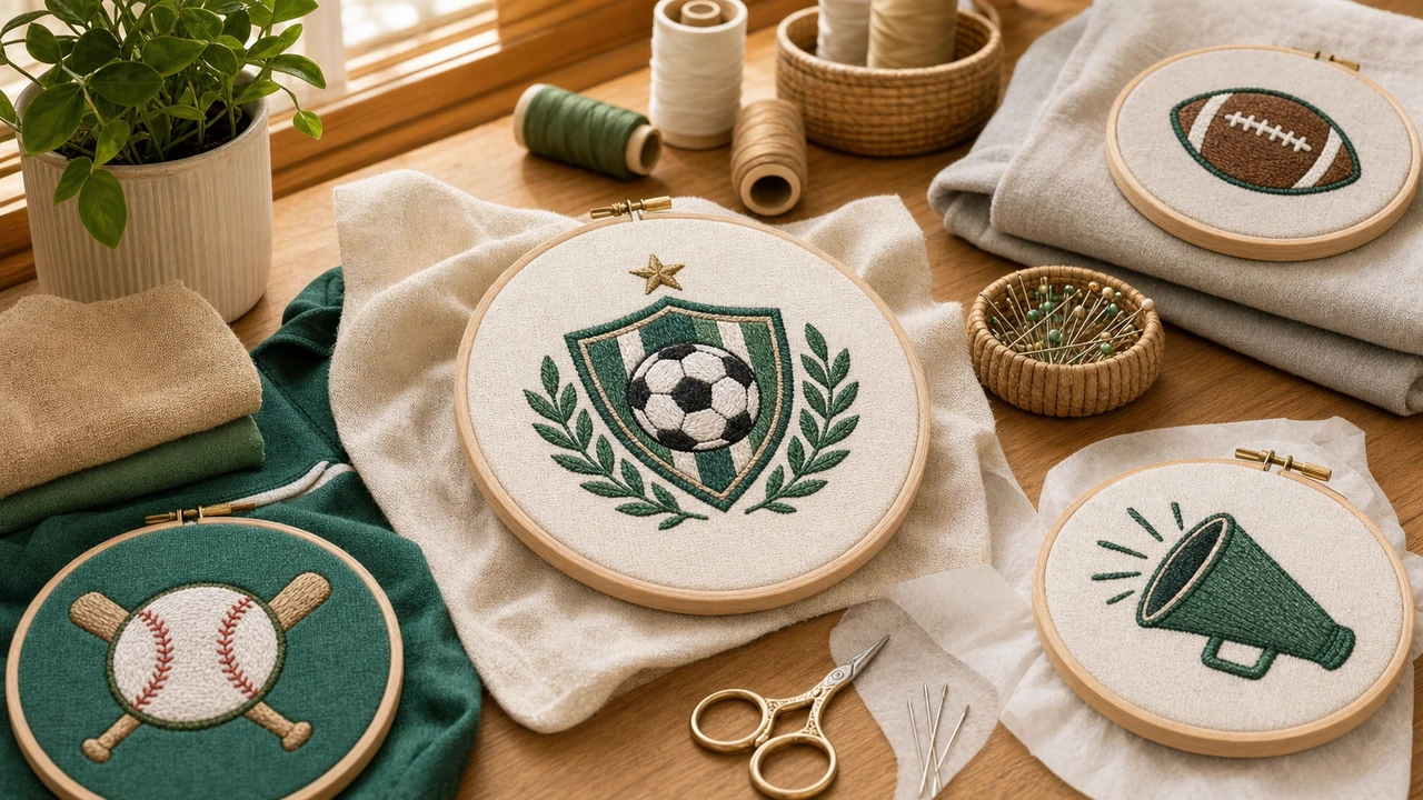 Sports Team Embroidery Designs Sports Team Embroidery Designs — StitchPilot.ai