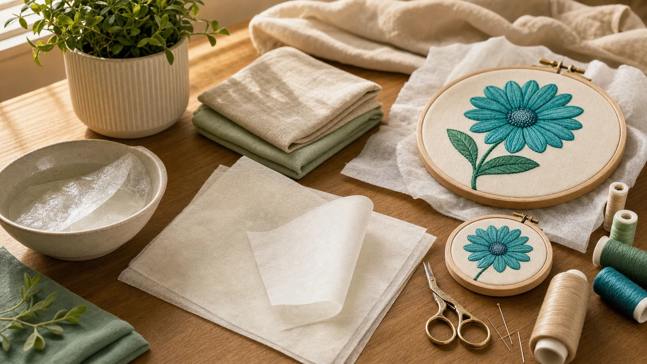 Water-Soluble Embroidery Stabilizer Types — StitchPilot.ai