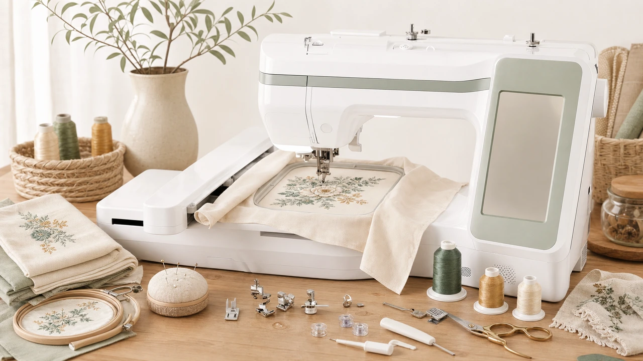 Brother SE700 Sewing + Embroidery Machine Guide Brother SE700 embroidery workflow in StitchPilot.ai