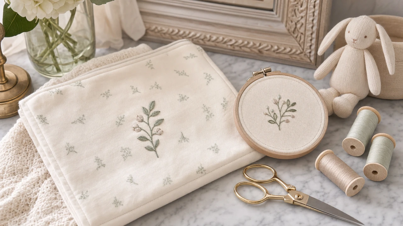 Personalized Baby Embroidery workflow with StitchPilot.ai
