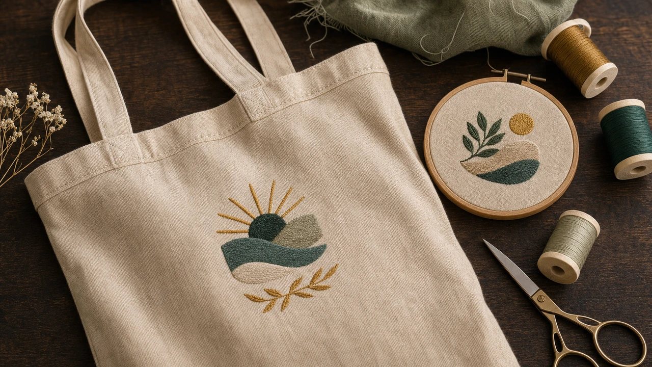 Embroider Tote Bags and Personal Bags workflow with StitchPilot.ai