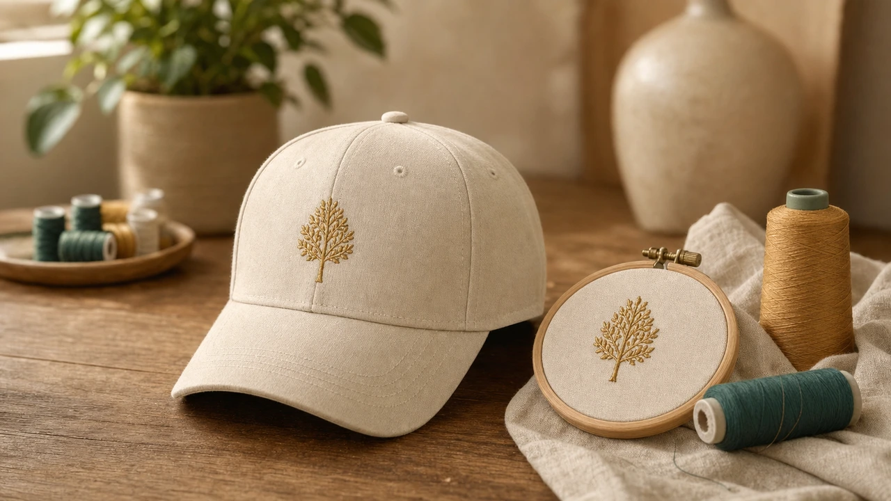 Embroider Hats and Caps workflow with StitchPilot.ai
