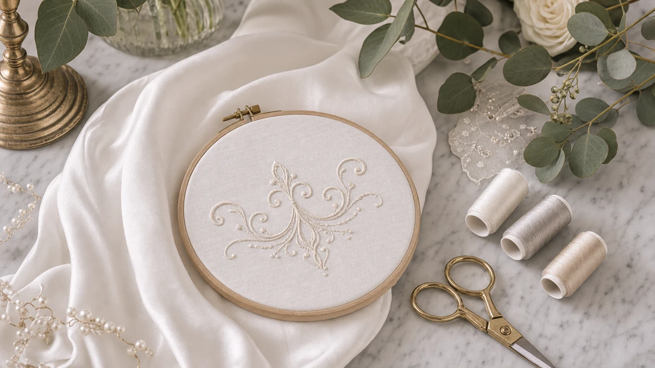 Wedding Embroidery — Personalized Wedding Gifts and Décor workflow with StitchPilot.ai
